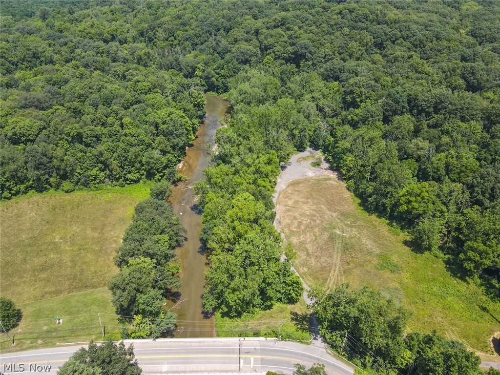 3700 Chagrin River Road Chagrin Falls, OH 44022 - Photo 41 of 43 Bird's eye view of the Chagrin River adjacent to this property.