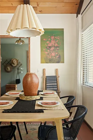 a room with furniture and window