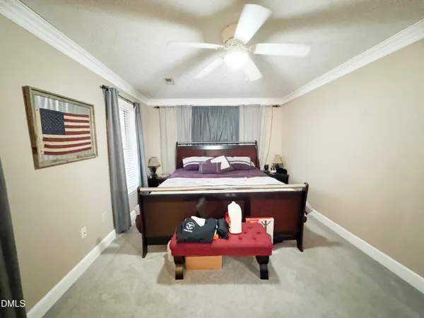 a room with furniture and window