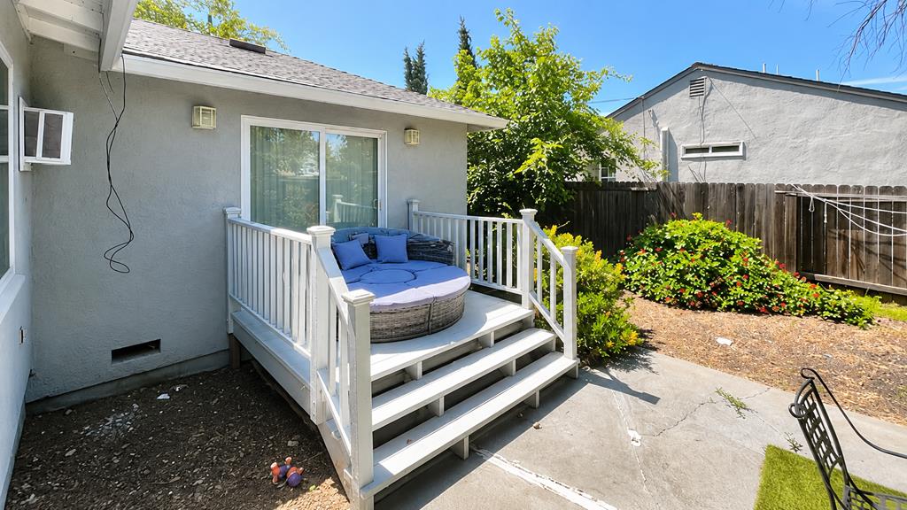 1281 Traynor Road Concord, CA 94520 - Photo 35 of 41 a view of a porch with furniture and garden