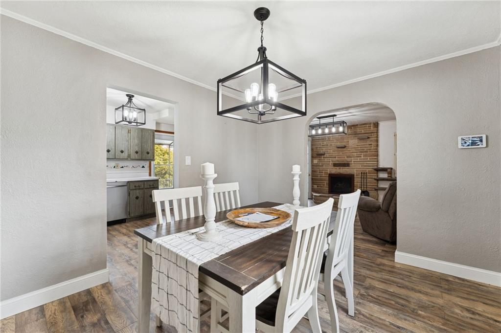 1200 Summerset Drive McKeesport, PA 15135 - Photo 10 of 27 a view of a dining room with furniture and wooden floor