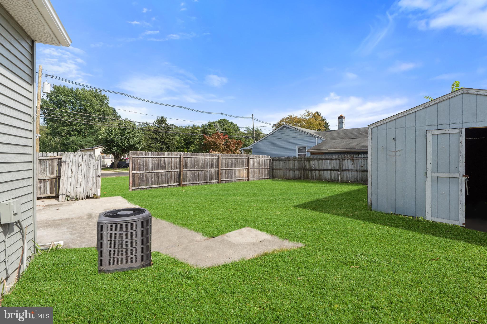 4 West Germantown Avenue Maple Shade, NJ 08052 - Photo 28 of 29 a view of a backyard with a garden and entertaining space