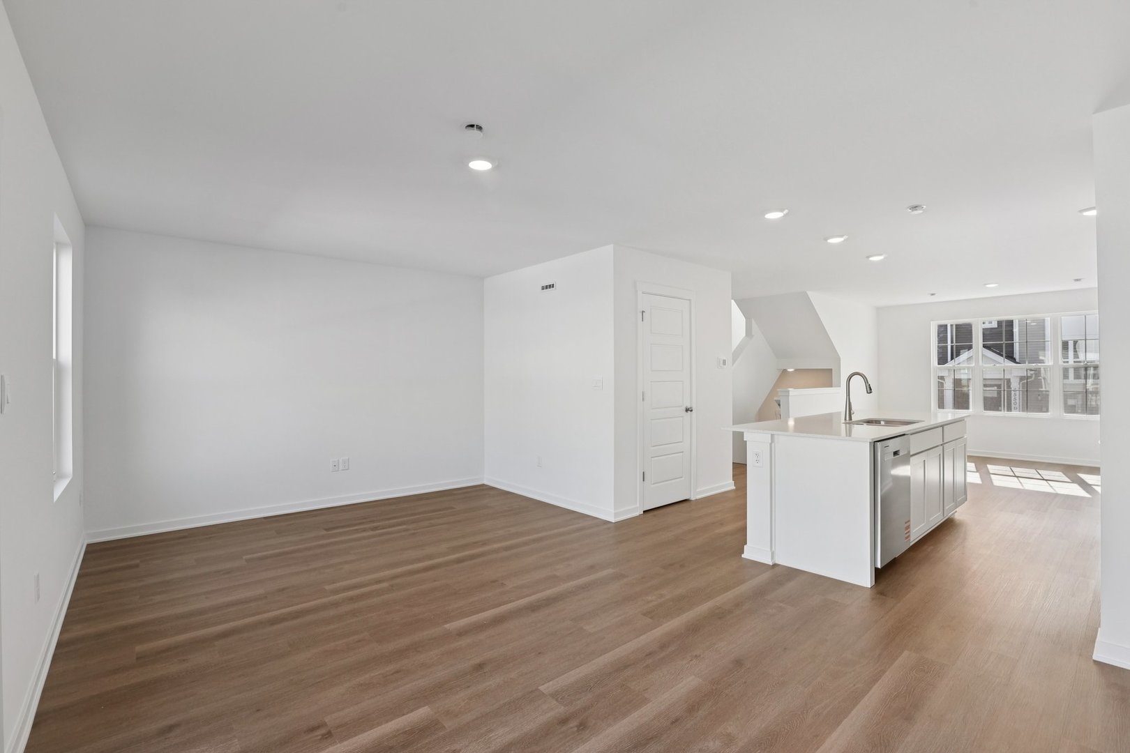 1403 Oakfield Lane Pingree Grove, IL 60140 - Photo 14 of 48 a view of kitchen and wooden floor