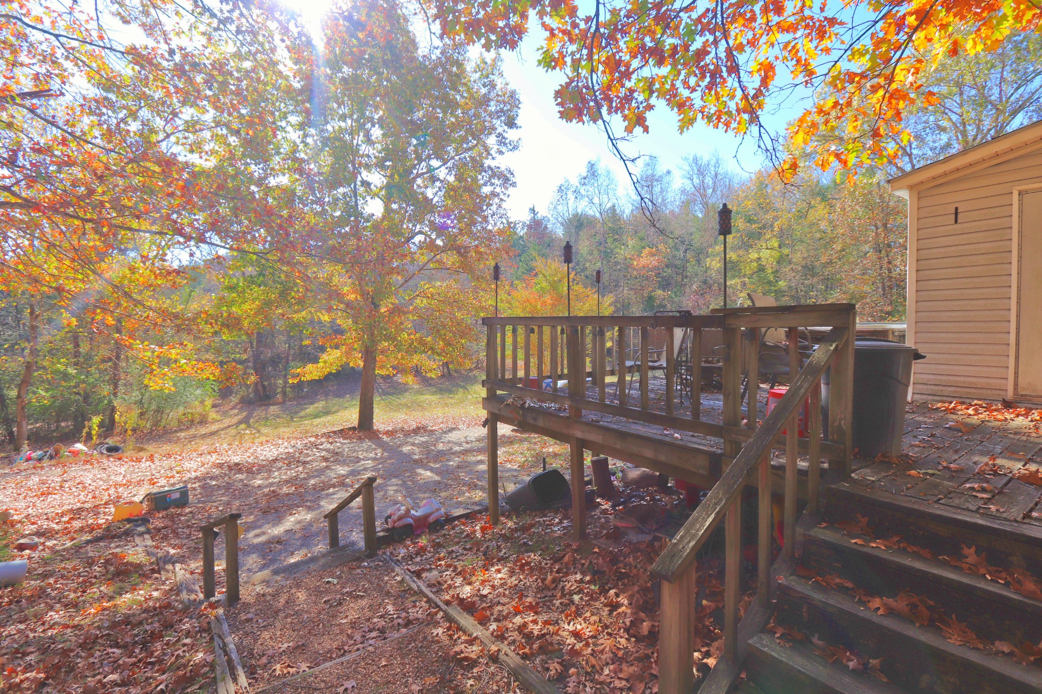 2051 Canoe Branch Road Lebanon, TN 37087 - Photo 15 of 18 a view of a bench in a backyard