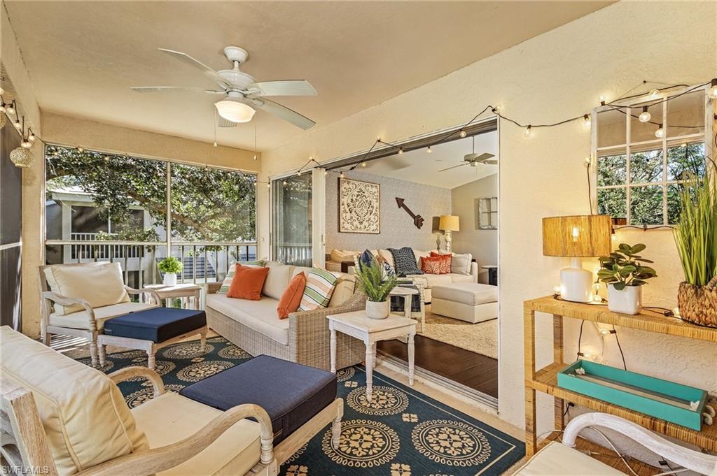 3785 Fieldstone Boulevard, Unit 208 Naples, FL 34109 - Photo 3 of 26 Sunroom / solarium featuring a lovely preserve view