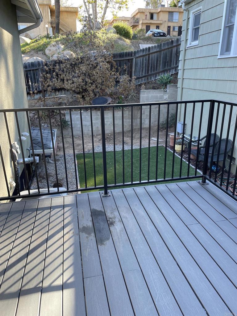 8545 Lemon Avenue, Unit 1 La Mesa, CA 91941 - Photo 3 of 28 a view of balcony with wooden floor