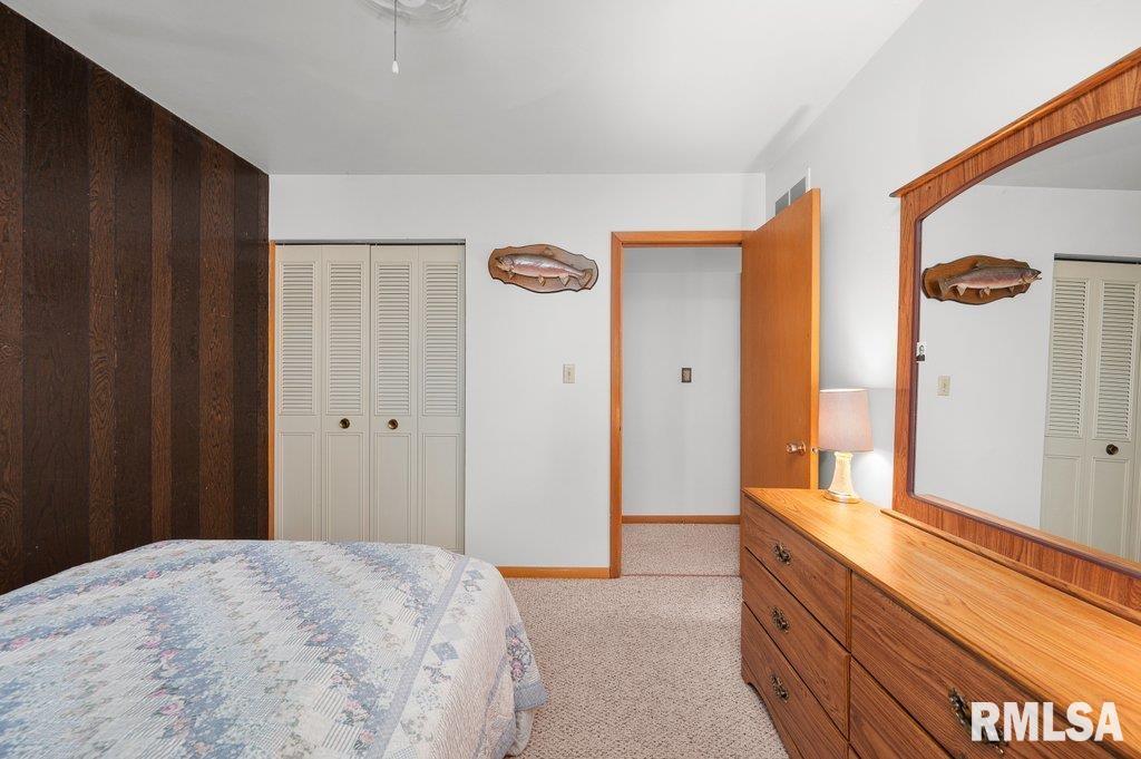 513 12th Avenue Hampton, IL 61256 - Photo 19 of 35 a bedroom with a bed and a dresser