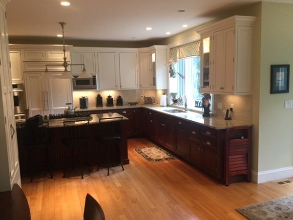 3 Fairbanks Road Lexington, MA 02421 - Photo 6 of 18 a kitchen with a sink and refrigerator