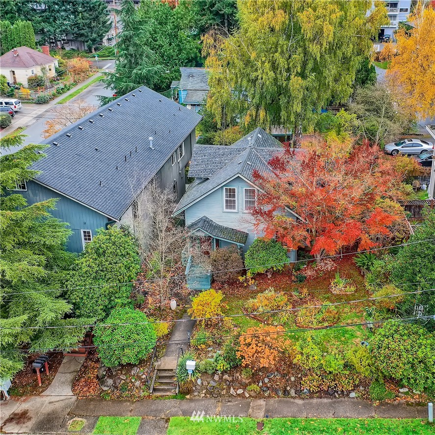 10308 Northeast 186th Street Bothell, WA 98011 - Photo 2 of 25 an aerial view of a house with yard swimming pool and outdoor seating