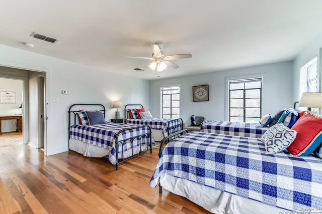a view of chairs and table in patio