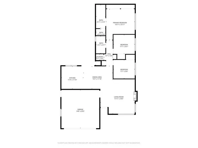 a picture of floor plan