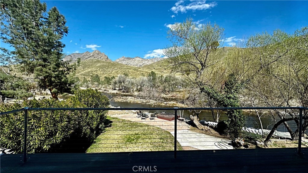 132 Rio Del Loma Kernville, CA 93238 - Photo 16 of 33 a view of a lake from a balcony