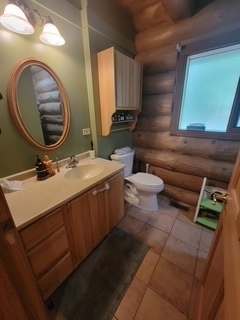 3526 East 2179th Road Ottawa, IL 61350 - Photo 22 of 58 a bathroom with a sink a mirror and a toilet