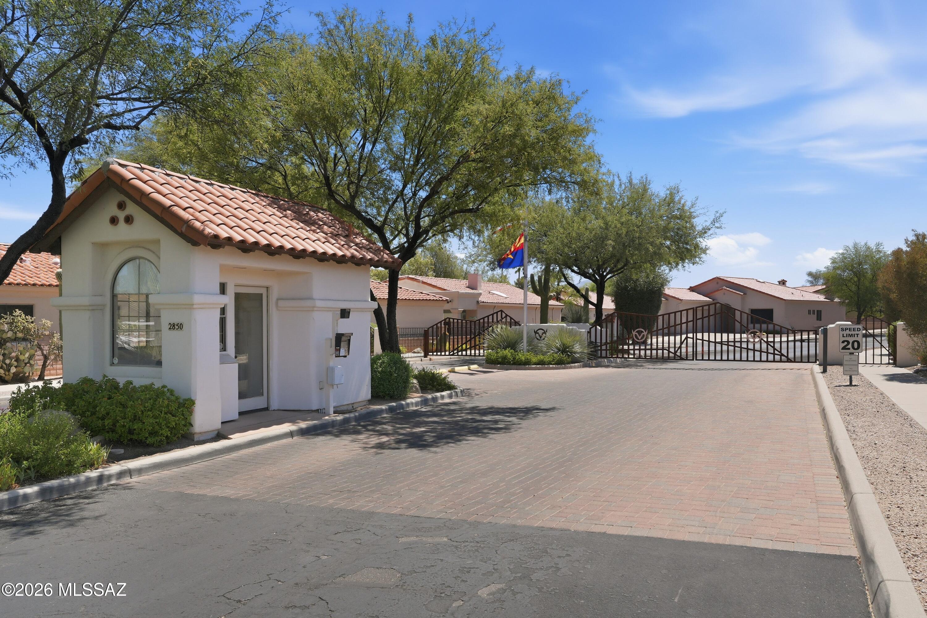 2845 North Vactor Ranch Place Tucson, AZ 85715 - Photo 40 of 41 Vactor Ranch Entry Gate
