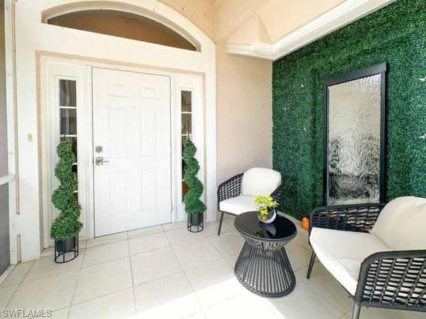 3790 35th Avenue Northeast Naples, FL 34120 - Photo 21 of 27 a view of entryway with livingroom