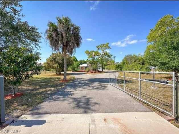 3790 35th Avenue Northeast Naples, FL 34120 - Photo 8 of 27 a view of a yard with potted plants