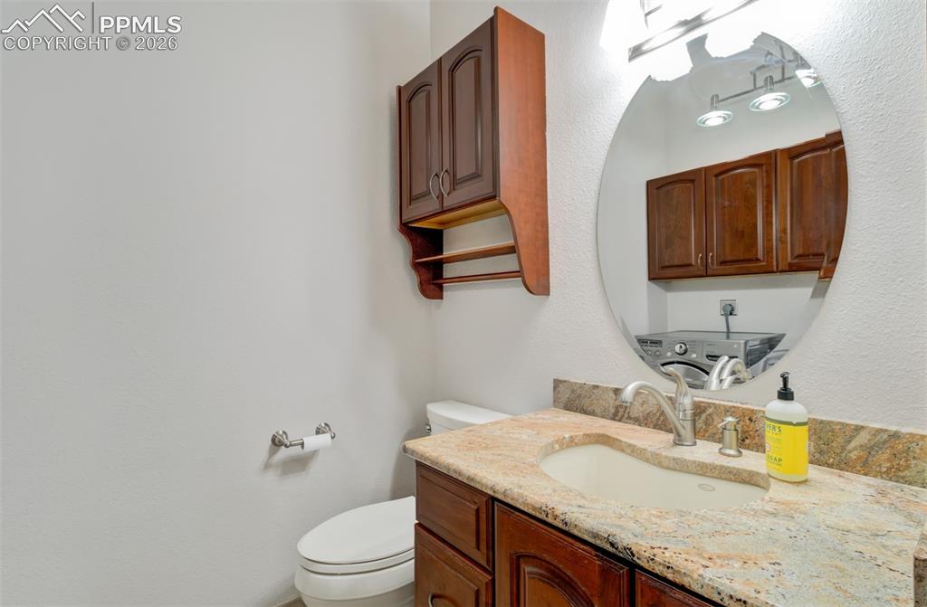 5865 Waterfall Loop Manitou Springs, CO 80829 - Photo 14 of 45 Laundry/Half bathroom on the main level