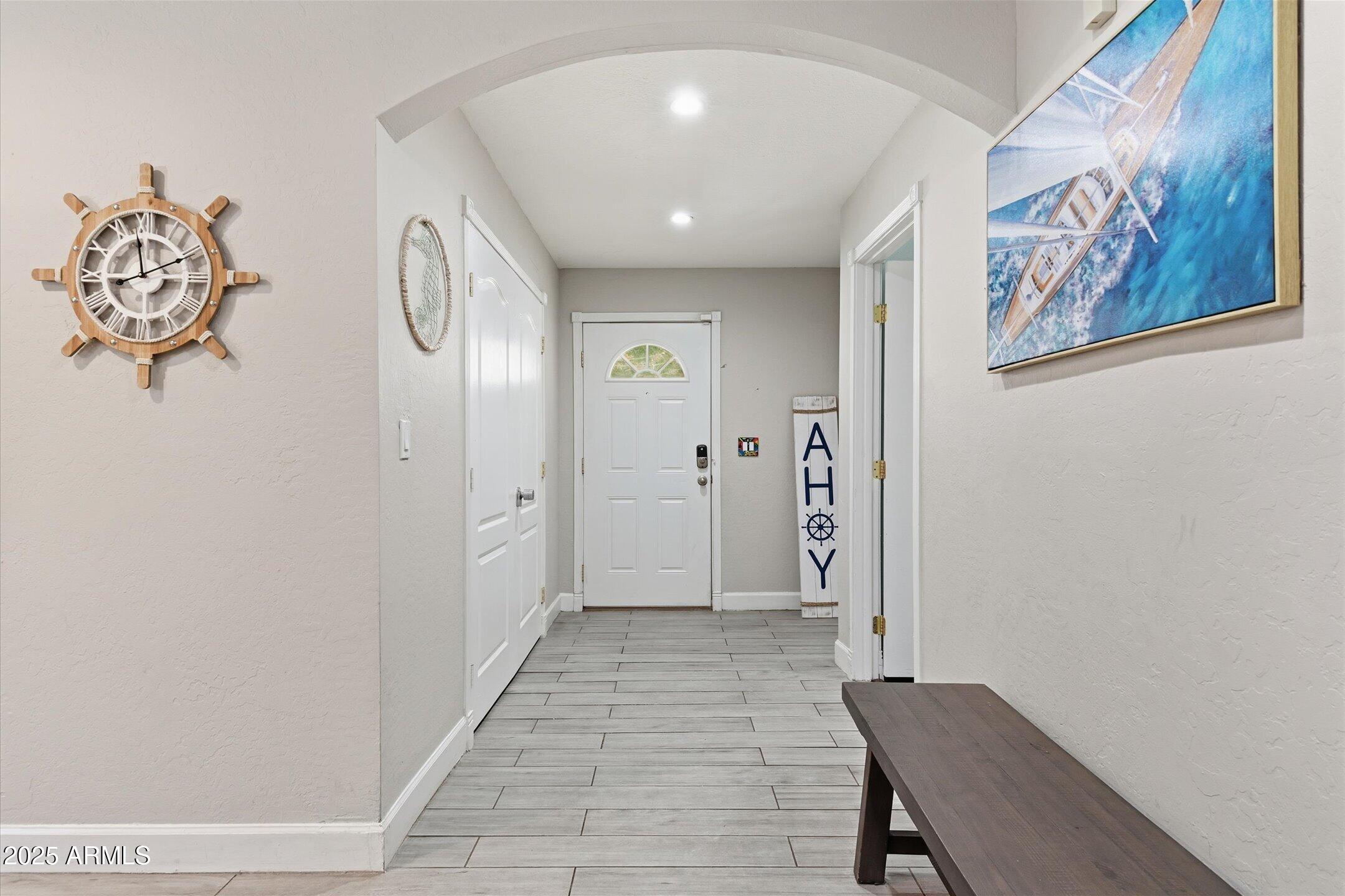 2530 North 68th Place Scottsdale, AZ 85257 - Photo 12 of 52 workspace with wooden floor and window