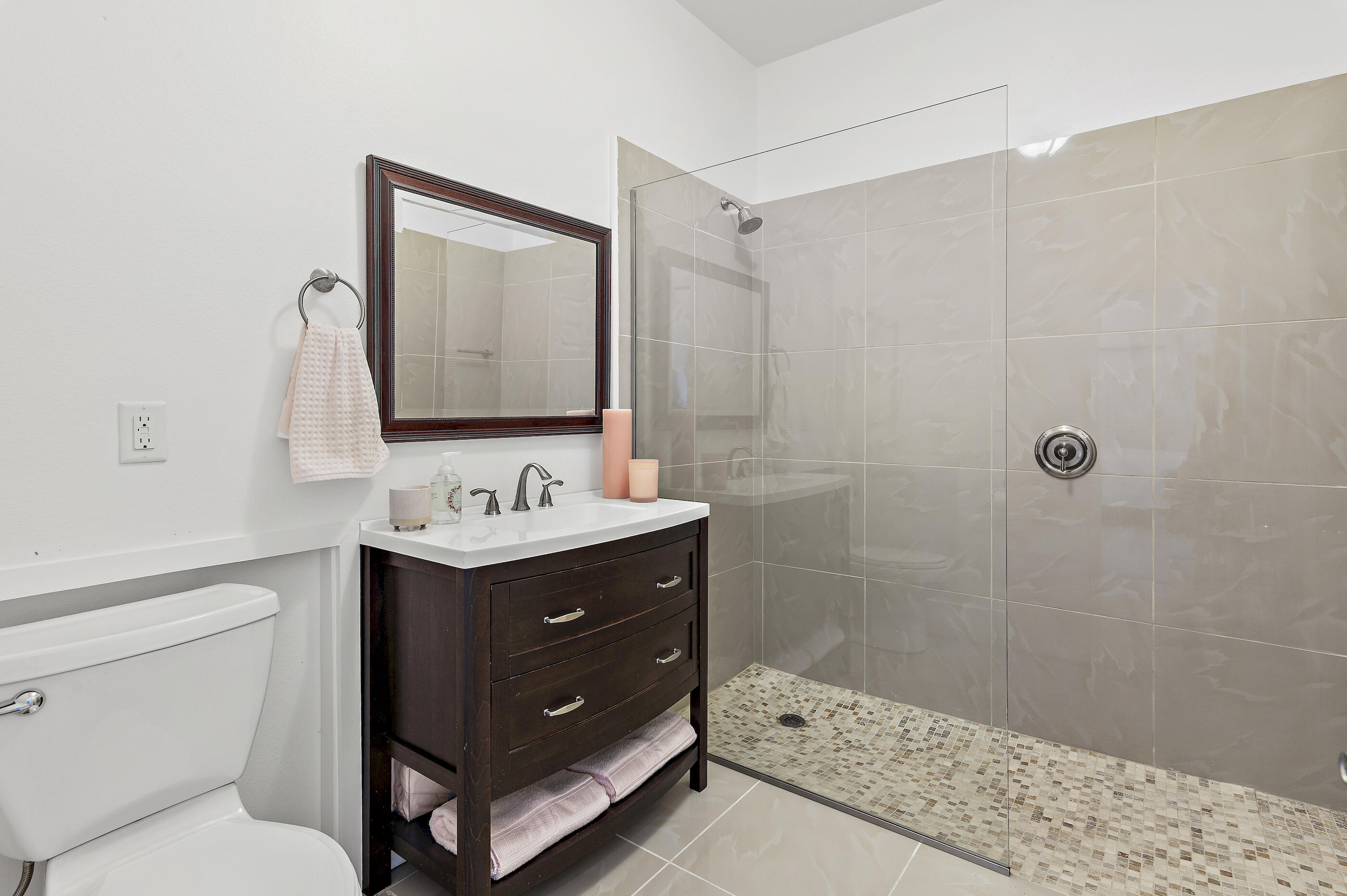 96 Hilltop Drive Santa Rosa Beach, FL 32459 - Photo 31 of 50 a bathroom with a sink toilet and shower