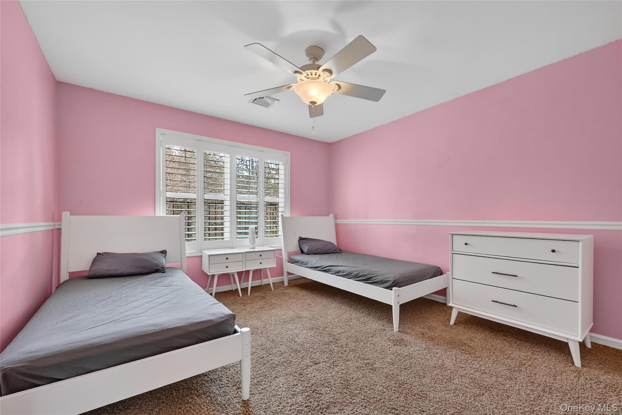 1071 Craigville Road Chester, NY 10918 - Photo 26 of 48 Bedroom featuring ceiling fan and carpet