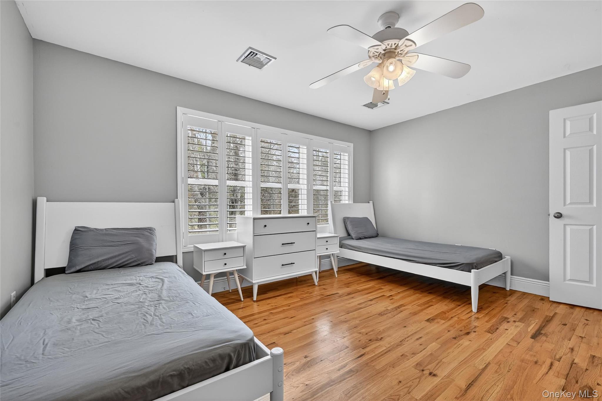 1071 Craigville Road Chester, NY 10918 - Photo 33 of 48 Bedroom featuring light wood-type flooring and a ceiling fan