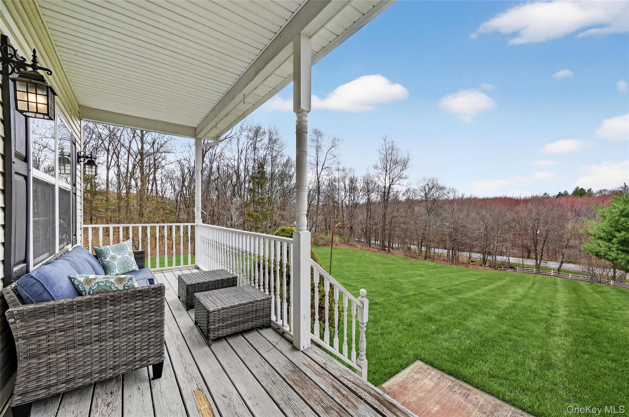 1071 Craigville Road Chester, NY 10918 - Photo 5 of 48 Wooden porch with a yard and outdoor seating