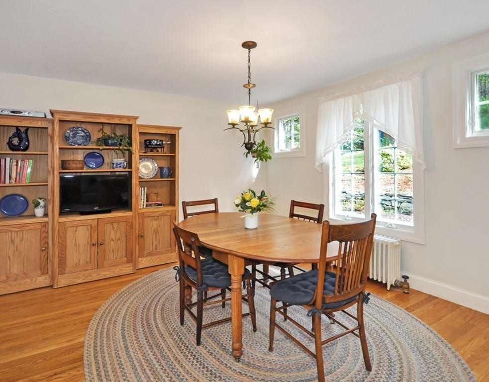 51 Harvard Road Stow, MA 01775 - Photo 6 of 17 a view of a dining room with furniture window and wooden floor