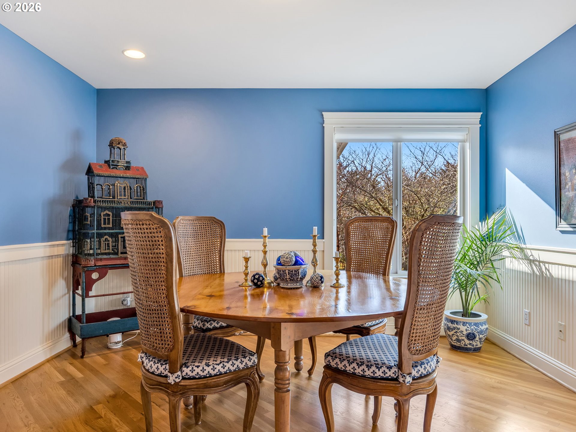 2537 Pine Ridge Drive Gearhart, OR 97138 - Photo 21 of 35 a view of a dining room with furniture window and wooden floor