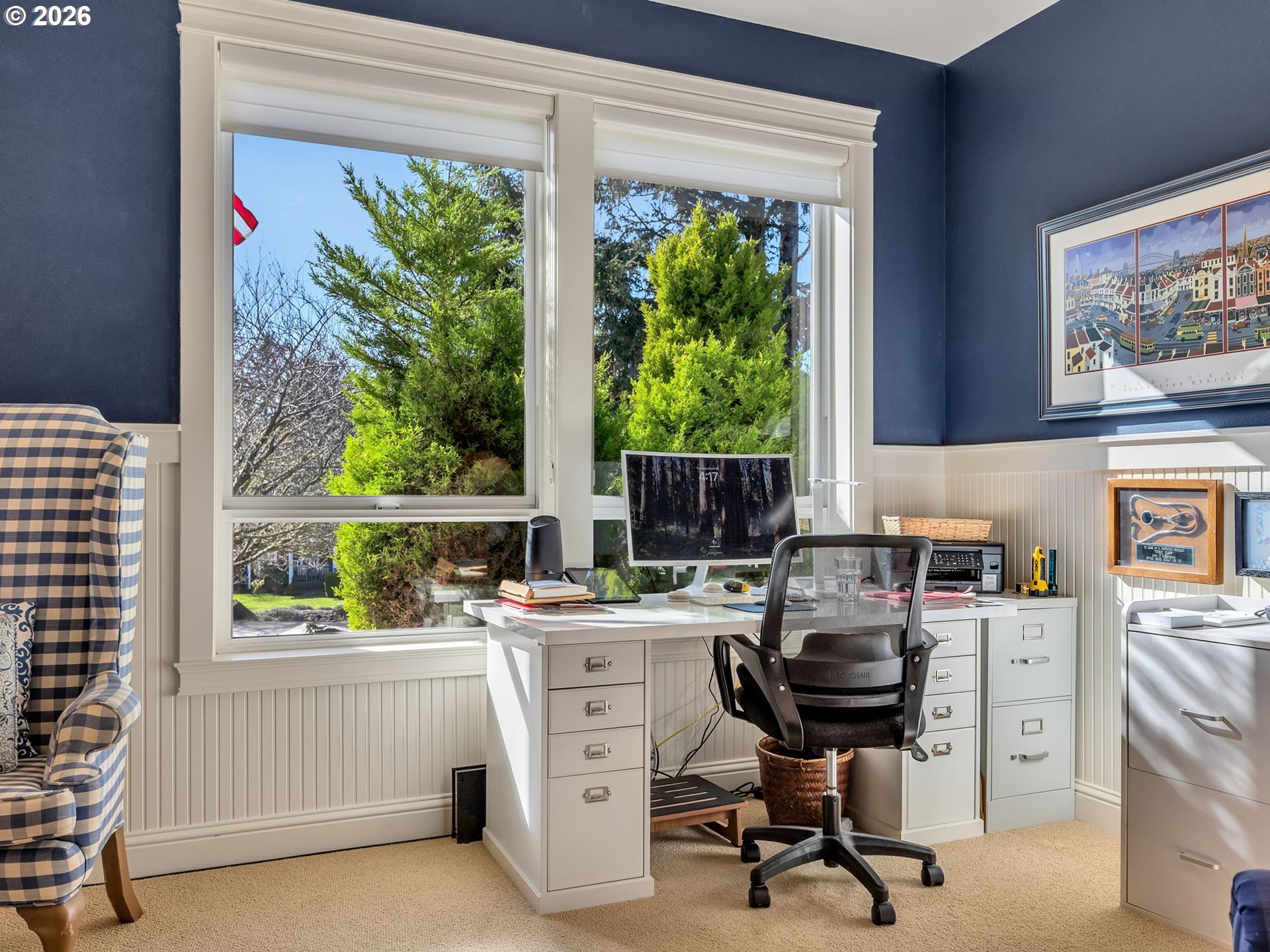 2537 Pine Ridge Drive Gearhart, OR 97138 - Photo 23 of 35 a view of a workspace with furniture and a window
