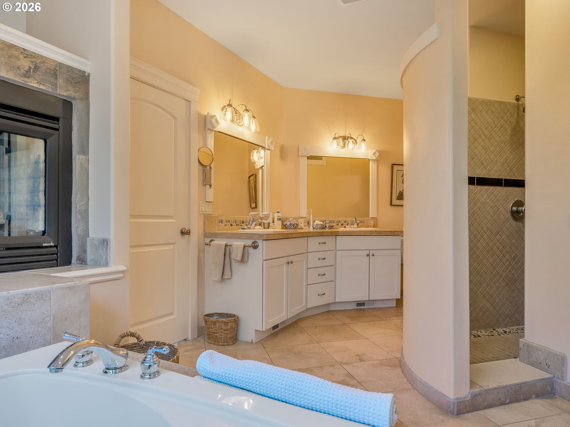 2537 Pine Ridge Drive Gearhart, OR 97138 - Photo 29 of 35 a bathroom with a sink and a mirror