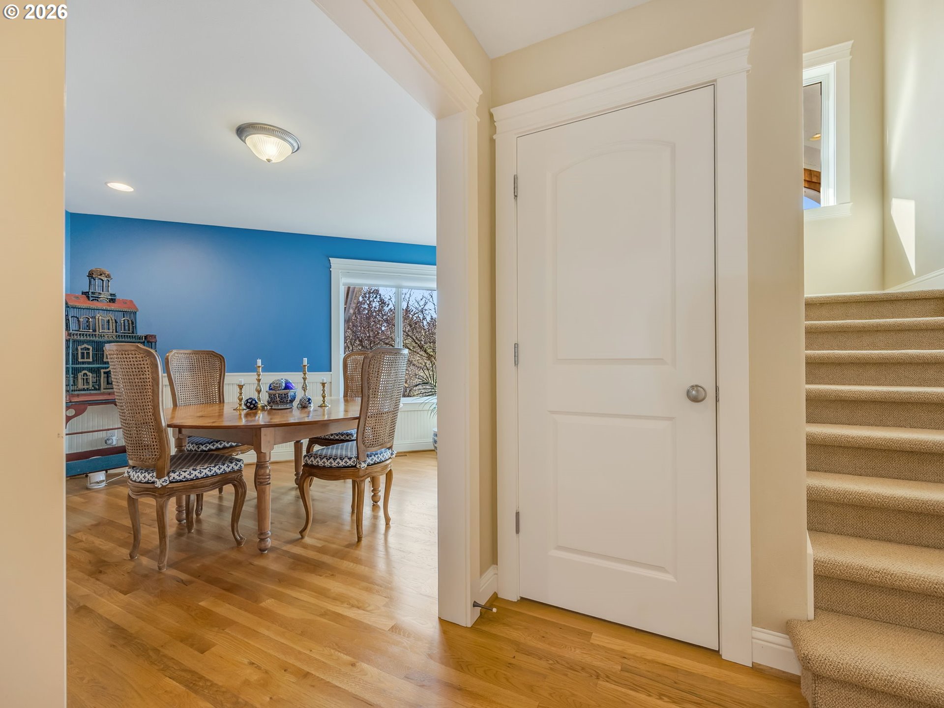2537 Pine Ridge Drive Gearhart, OR 97138 - Photo 31 of 35 a view of a dining room with furniture and wooden floor
