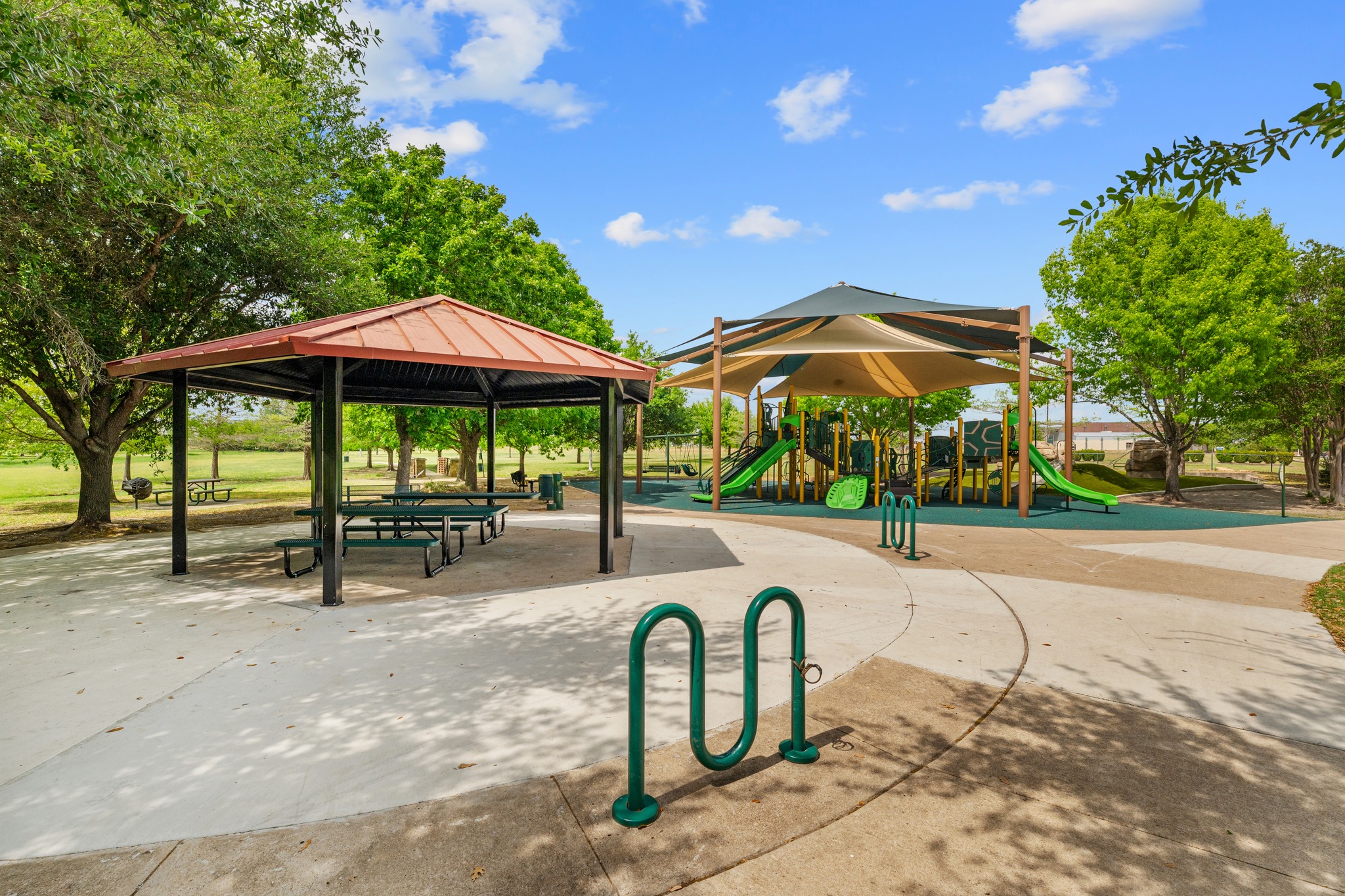 18312 Turning Stream Lane Pflugerville, TX 78660 - Photo 32 of 40 a view of a swimming pool with a patio