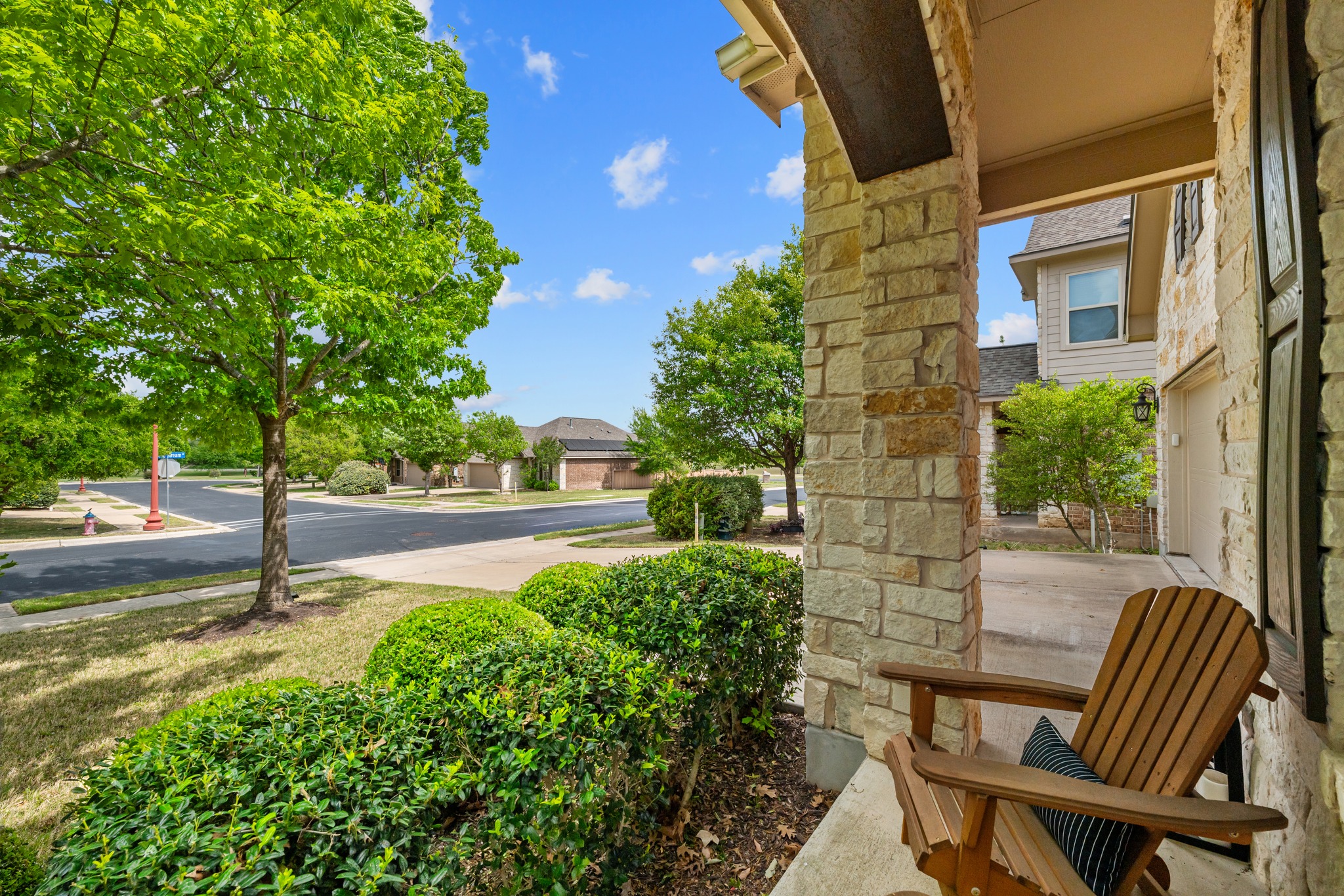 18312 Turning Stream Lane Pflugerville, TX 78660 - Photo 4 of 40 a view of backyard with patio