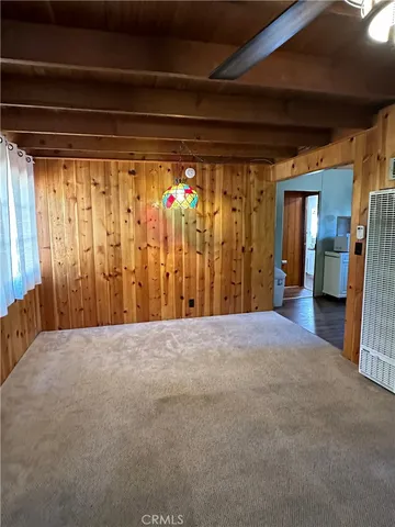 a view of empty room