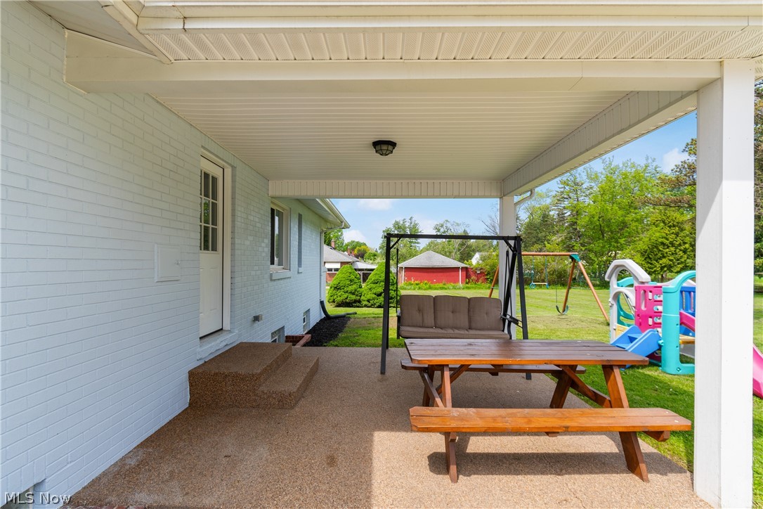 10876 West Sprague Road Cleveland, OH 44130 - Photo 28 of 31 View of patio / terrace featuring a playground