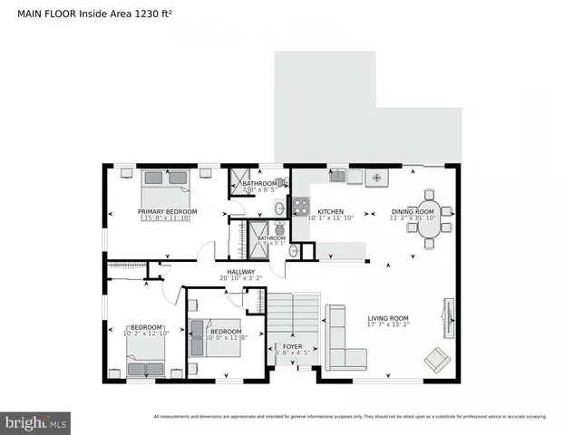 a picture of a bench in a kitchen