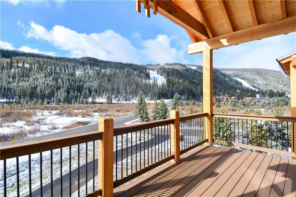 64 Erickson Loop, Unit 12B Keystone, CO 80435 - Photo 5 of 15 a view of city from a balcony