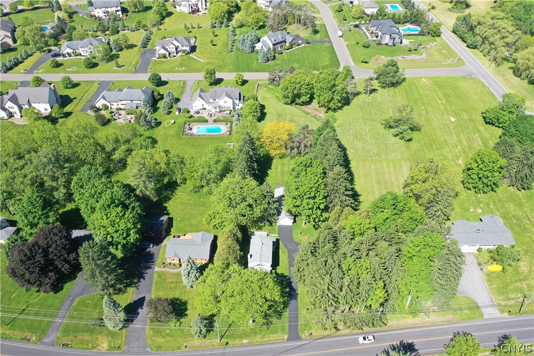 4475 Pompey Center Road Manlius, NY 13104 - Photo 48 of 50 Aerial view with no property line distinction