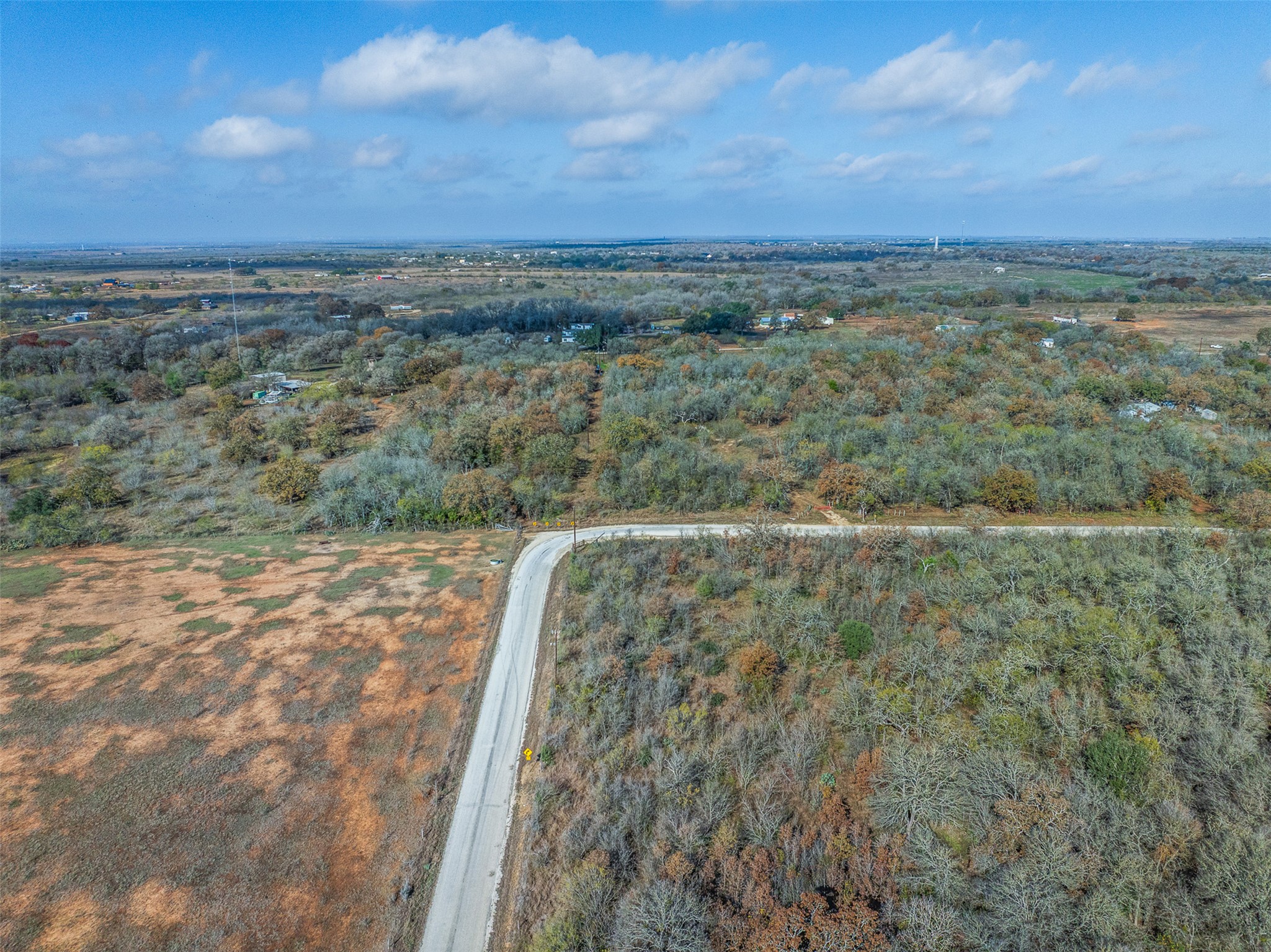 1050 Bugtussle Lane Luling, TX 78648 - Photo 10 of 14 a view of a yard with an outdoor space