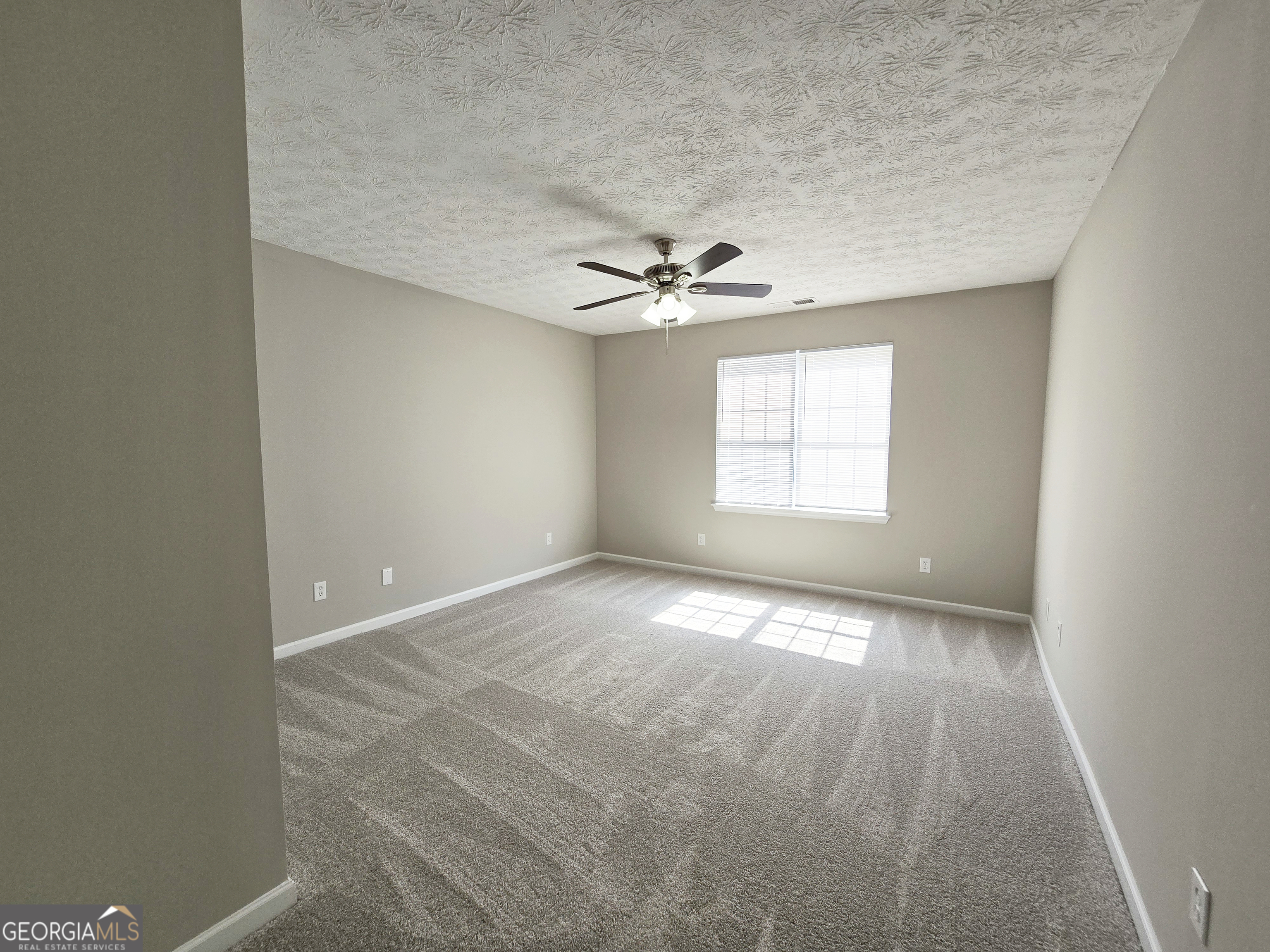 537 Goldfinch Way Stockbridge, GA 30281 - Photo 18 of 20 an empty room with windows and ceiling fan