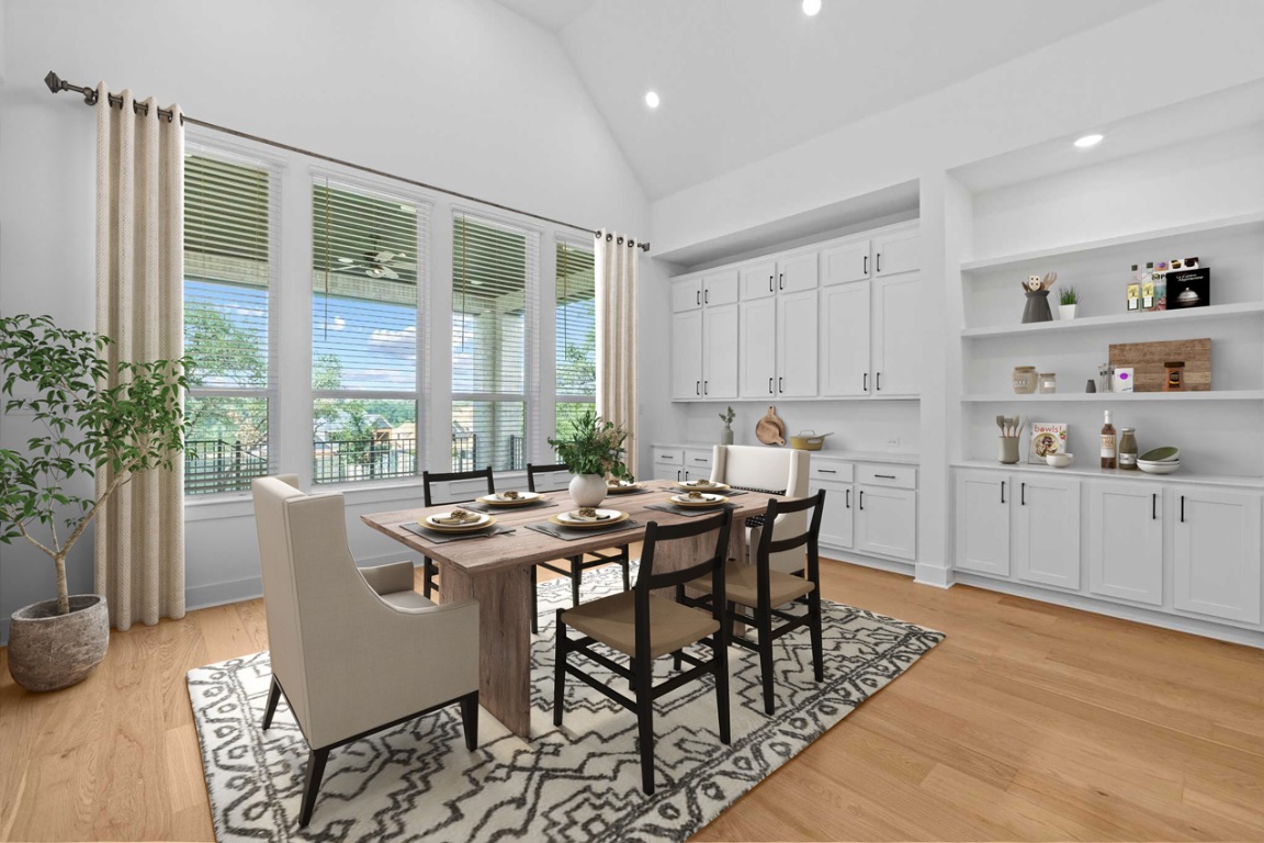 3209 Moon Ridge Road Georgetown, TX 78628 - Photo 5 of 28 a view of a dining room with furniture and window