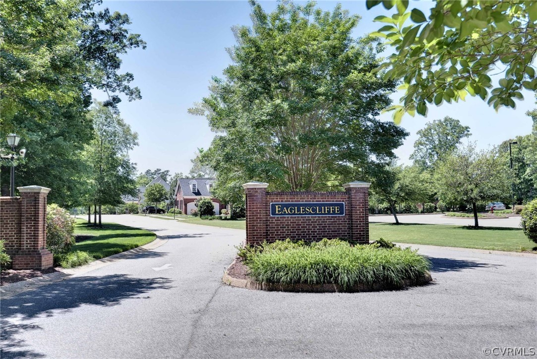 1103 Eaglescliffe Williamsburg, VA 23188 - Photo 49 of 50 a sign board with a big yard