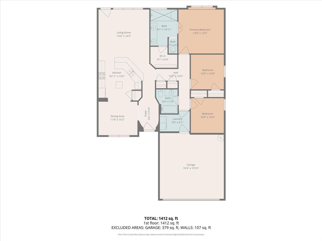 6527 Portside Ridge Lane Dallas, TX 75249 - Photo 30 of 30 a picture of a floor plan