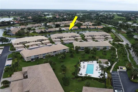 a view of a city with sitting area