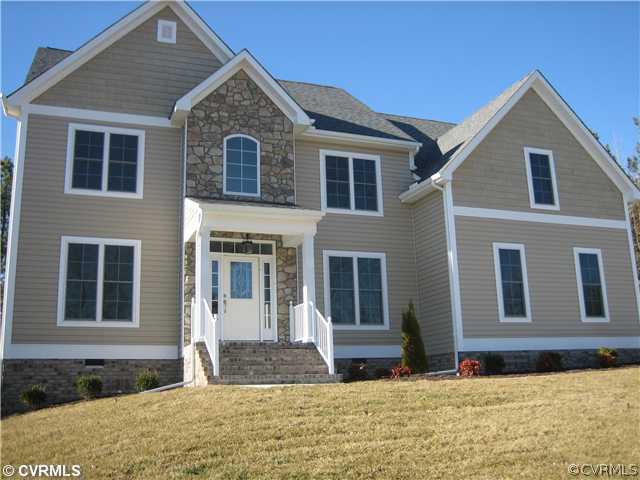 8424 Herton Cross Road Chesterfield, VA 23832 - Photo 1 of 6 Exterior Front - Home being built will have simila