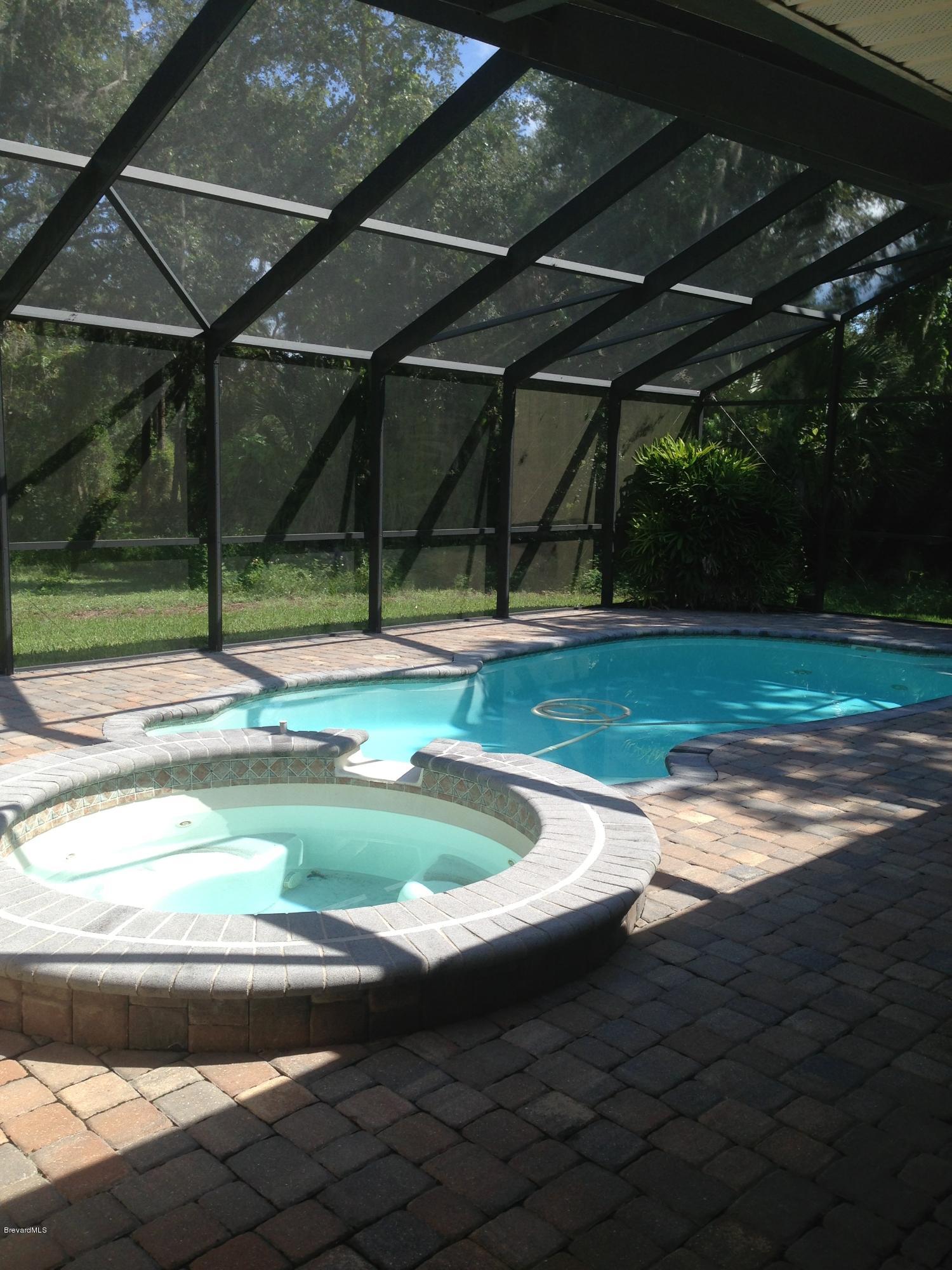 3900 Fenner Road Cocoa, FL 32926 - Photo 8 of 11 Screened Pool/Spa