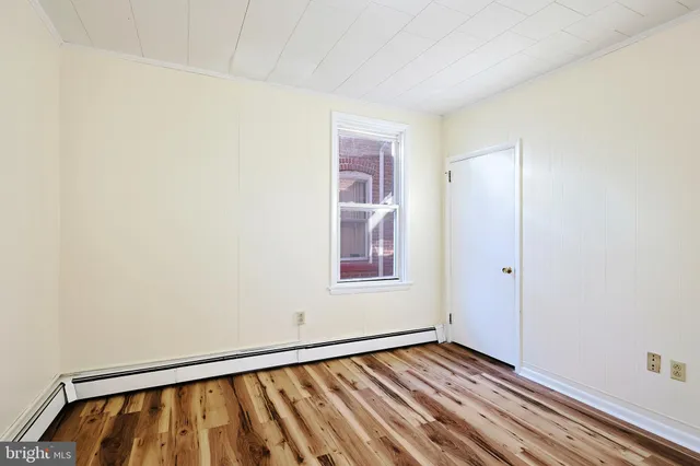 wooden floor in an empty room