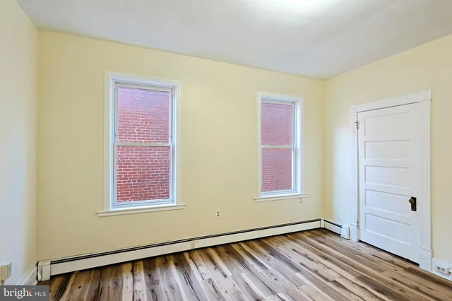 a view of wooden floor