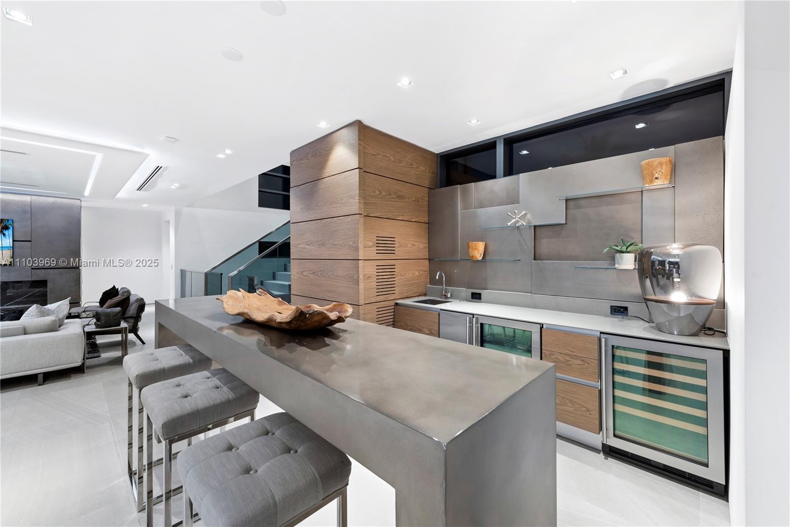 440 Mola Avenue Fort Lauderdale, FL 33301 - Photo 17 of 66 a kitchen with a sink and cabinets