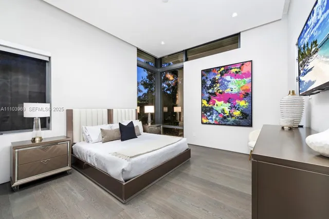 a view of a city with tall buildings